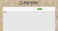 Desktop Screenshot of canyonbd.com